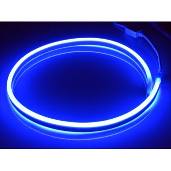 Гибкий неон 220V SMD 2835/120 (IP67) Blue